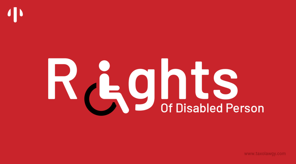 Rights of Disabled Persons In India