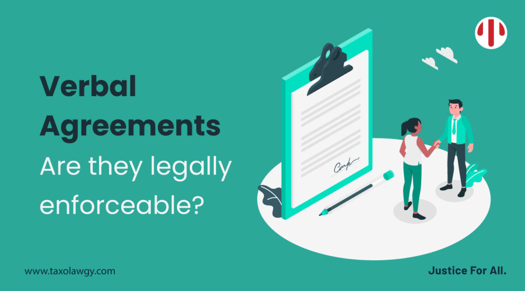 Verbal Agreements | Are They Legally Enforceable?